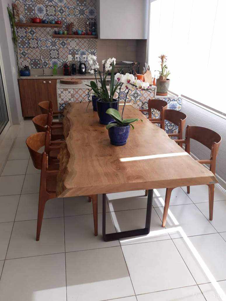 Mesa Rústica de Madeira Rustica - Pancarus de 6 -8 lugares 200 X 90 - Image 5